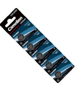 CAMELION CR1620-BP5 Bat Lit 3V 90mA 16x2 Price Per 5P/Card