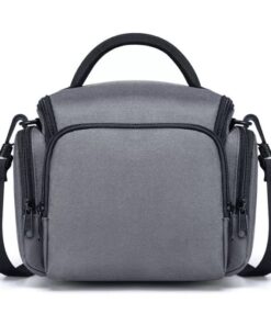 Camera Bag Camera Shoulder Bag Compact Padded Waterproof Crossbody - Grey
