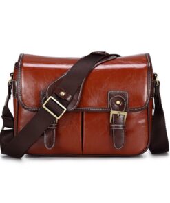 Camera Handbag Waterproof Shoulder DSLR Bag Retro Photo Bag For Canon Nikon