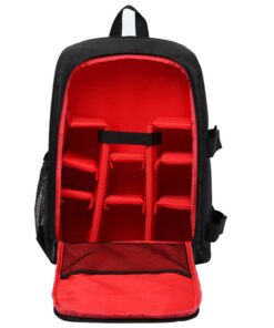 Camera Lens Tripod Laptop All In One Backpack With Rain Cover