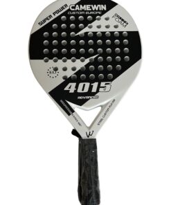 Camewin Carbon Fibre Padel/ Paddle Tennis Racket - White
