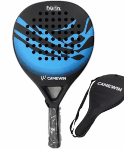 CAMEWIN Padel carbon fiber beginner racket Control and power - Blue