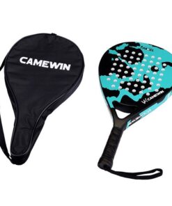 Camewin Padel Racket 100% Carbon Fiber - Blue Black