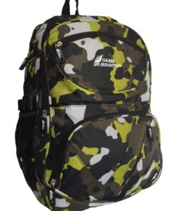 Camouflage Laptop Backpack - Green