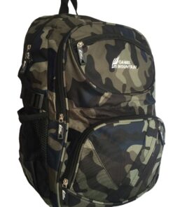 Camouflage Laptop Backpack - Navy
