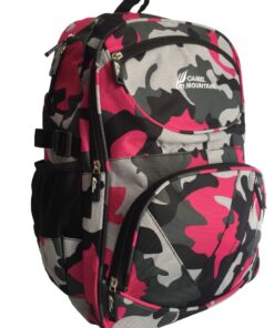 Camouflage Laptop Backpack - Pink