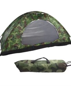Camouflage Lightweight Waterproof Camping Outdoor Tactical Tent With Bag