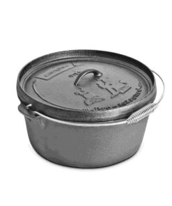 Campfire Dutch Oven Potjie Pre Seasoned 4.5 Quart