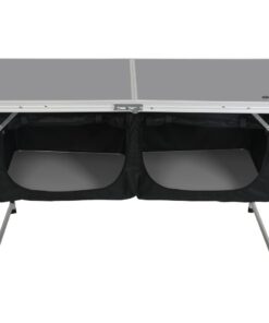 Campground Double Camping Cupboard Folding Table