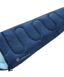 Campground Kids Explorer Sleeping Bag - 250gsm Hallow Fibre - Navy