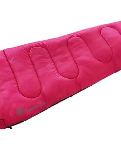 Campground Kids Explorer Sleeping Bag - 250gsm Hallow Fibre - Pink