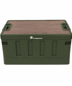 Campground Large Heavy Duty Collapsible Storage Box - Green