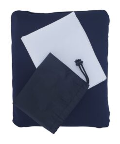 Campground Memory Foam Compact Pillow - Navy Blue