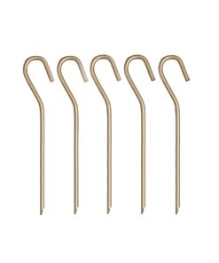 Campground Straight Steel 150 x 4mm Tent Peg - 5 Pack