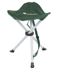 Campground Tri-leg Chair - 100kg - Green