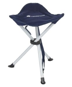 Campground Tri-leg Chair - 100kg - Navy