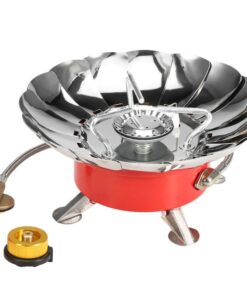 Camping 15 Windshields Windproof Stove Cooker with Adapter