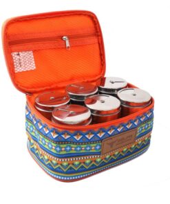 Camping 6 Piece Mini Condiment Bottle Set