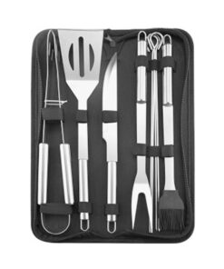 Camping Braai BBQ Tools 9 Piece Set