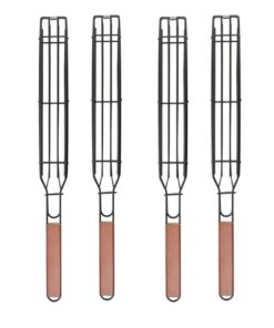 Camping Braai Portable BBQ Grilling Basket 4 Piece Set