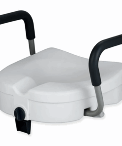 Camping Elevated Raised Toilet Seat With Lid For Elderly Injured