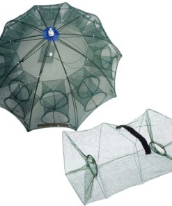 Camping Fishing Crayfish Crab Pots Set of 2