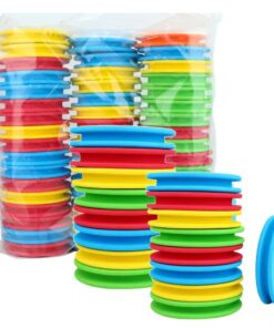 Camping Fishing Line Colour Foam Spool 4.5cm - 100 Pack