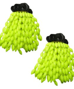 Camping Fishing Rubber Floating Bobber Stopper Bean Strip Set of 100