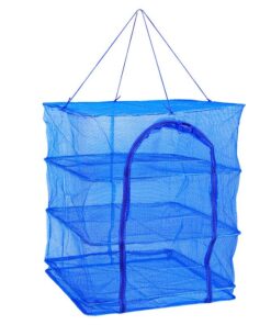 Camping Fishing Vegetable Food Drying Net - S