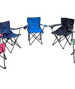 Camping Folding Outdoor Chair Hiking Fishing BBQ Patio Chair x5