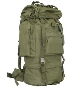 Camping & Hiking Adventure Tactical 65L Backpack - Green