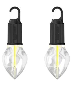 Camping light LED resistent with spring buckle pack of 2 - T03
