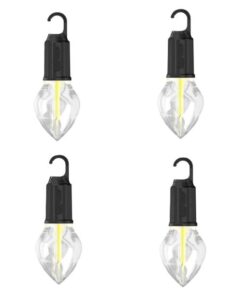 Camping light LED resistent with spring buckle pack of 4- T03