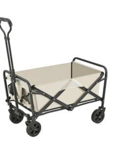 Camping Multi Purpose Foldable Wagon - light khaki