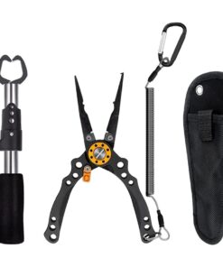 Camping Multi Use Fishing Pliers & Mouth Grip Set of 4