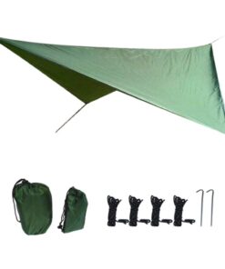 Camping Multi-Use Ultralight Sunshade Waterproof TarpTent Accessories Pro - Green