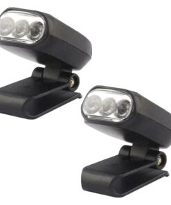 Camping Outdoor Adjustable Cap Headlamp Torch Set of 2(4cm)