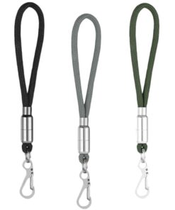 Camping Outdoor Tactical Climbing Carabiner Keyring Set Of 3 (12.5cm)