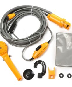 Camping Portable Automatic Shower Pump With Installation Accessories 2m