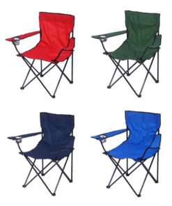 Camping Portable Folding Armchair- 4 Pack