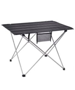 Camping Portable Folding Table Black