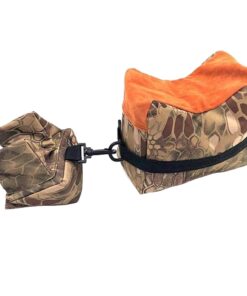 Camping Portable Stable Outdoor Shooting Dead Rest Bag (23cm) - Brown, Orange