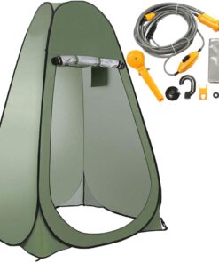 Camping Showering Tent And Portable Shower Pump
