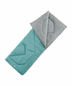 Camping Sleeping Bag - Arpenaz 10 - Green, Grey