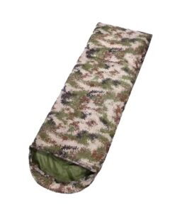 Camping Sleeping Bag - Snow Camouflage