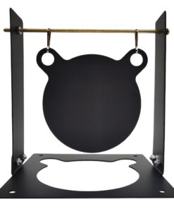 Camping Sport Multi Use Steel Bear Head Target for Shooting Training - 15cm