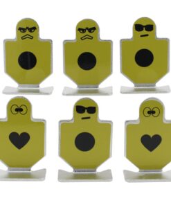 Camping Sport Steel Human Design Target for Shooting Practice (6cm)