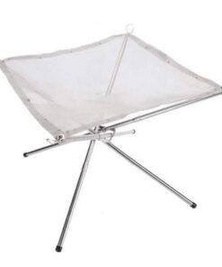 Camping Stainless Steel Mesh Portable Folding Standing Grill - XL