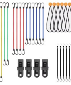 Camping Tool 30 Piece Assorted Cord Bungee Hook Traveling Gear