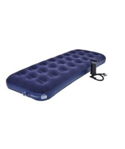 Campmaster Single Air Bed Combo with Hand Pump